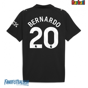 Manchester City Bernardo Silva #20 Tricou Fotbal Replică 2025-26 Barbati Deplasare